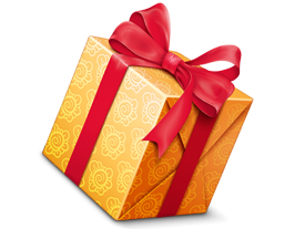 открытый подарок